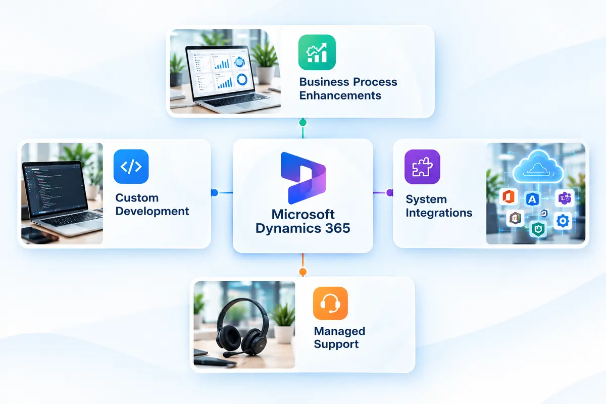 Business dashboard and ERP customization workspace