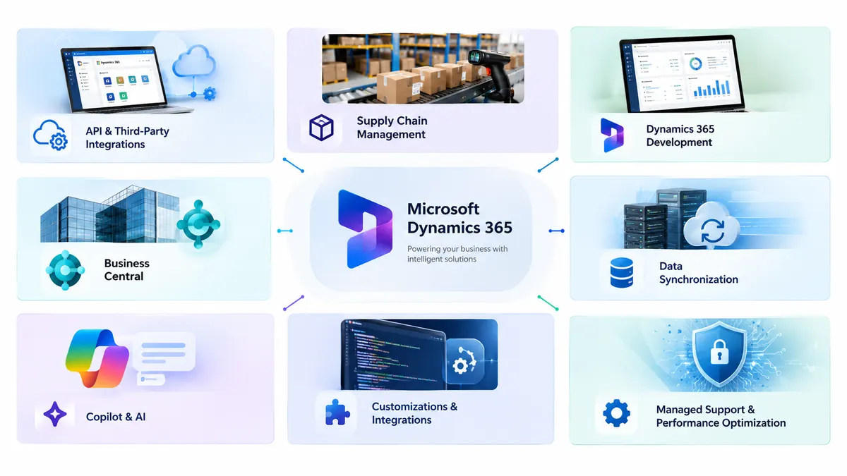 Connected business systems and technology workspace